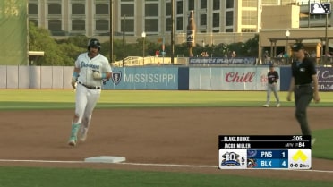 Blake Burke hits his second grand slam of the season