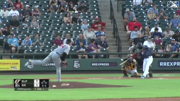 Groome makes a nice pitch and records the strikeout