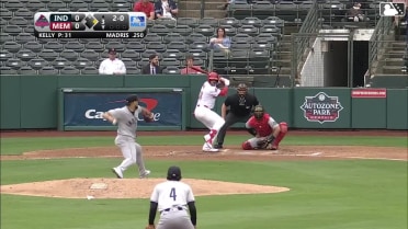 Bligh Madris homers (4) on a line drive to right center field. Colton Ledbetter scores.