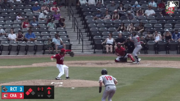 Caleb Bartolero grounds out, third baseman Leo Balcazar to first baseman Ruben Ibarra. Tucker Flint scores.