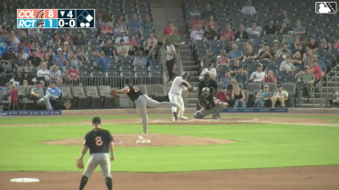 Elijah Dunham homers (2) on a fly ball to right field. Kyren Paris scores.