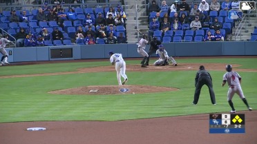 Clayton Gray singles on a ground ball to center fielder Jaron Elkins. Matt Klein scores. Jack O'Dowd scores. Jeremy Ciriaco to 3rd.