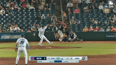 Luke Jackson In play, run(s) to Bligh Madris