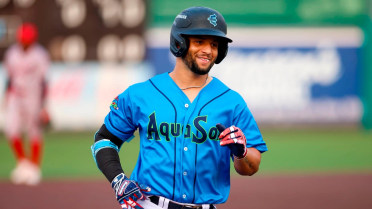Carlos Jimenez homers (15) on a fly ball to right center field.