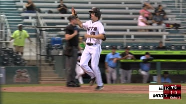 Luke Stevenson's two-hit game