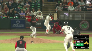 Samuel Basallo's two-run double