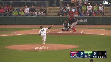 JR Ritchie In play, run(s) to Ramon Mendoza