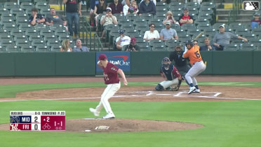 Brayan Buelvas homers (2) on a fly ball to left center field.