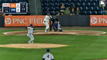 Seth Brown homers (5) on a fly ball to right field.
