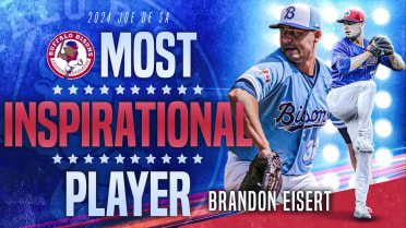 The Bisons voted Brandon Eisert Most Inpsirational