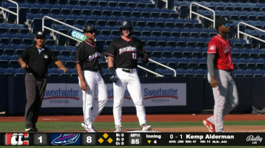 Kemp Alderman tallies five RBIs in the 4th