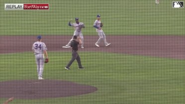 Cubs prospects turn a triple play