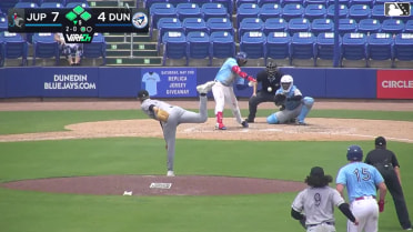 Jake Faherty In play, run(s) to Victor Arias