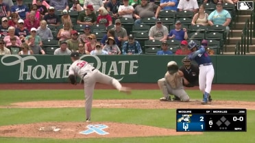 Emil Morales 5th home run of the season