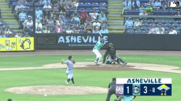 Jack Moss singles on a line drive to first baseman Tim Elko. Chase Call scores.