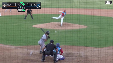 Lorenzo Meola homers (10) on a fly ball to center field. Andy Polanco scores. Angel Guzman scores.