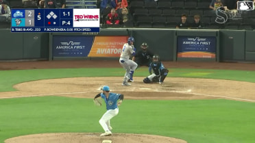 James Tibbs III homers (3) on a fly ball to right center field.