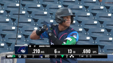 Junior Perez's four-hit game