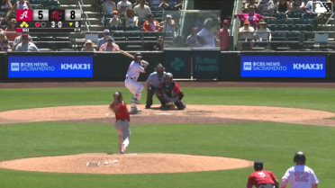 Nate Furman walks. Victor Bericoto scores. Will Brennan to 3rd. Jake Holton to 2nd.