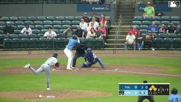 Lazaro Montes singles on a sharp line drive to center fielder Kendall George. Brendan Donovan scores. Michael Arroyo scores. Hunter Fitz-Gerald to 3rd.