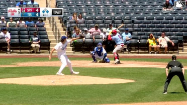Jeremy Rivas homers (3) on a fly ball to right center field. Ryan Campos scores. Travis Honeyman scores.