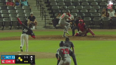 Tucker Flint singles on a ground ball to right fielder Yerlin Confidan. Jake Munroe scores. Caleb Bartolero to 3rd.