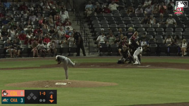 Jay Allen II homers (11) on a fly ball to left center field.