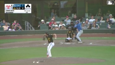 Zach Ehrhard singles on a ground ball to third baseman Pablo Reyes. Noah Miller scores. Griffin Lockwood-Powell to 3rd. Alex Freeland to 2nd.