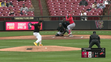 Travis Smith In play, run(s) to Sammy Hernandez