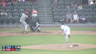 Jordan Williams homers (9) on a fly ball to right field.