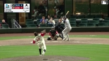 Kellen Strahm singles on a ground ball to first baseman Trey Mancini. Parker Chavers scores.