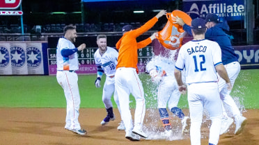 Machado Delivers Ninth Walk Off For Space Cowboys