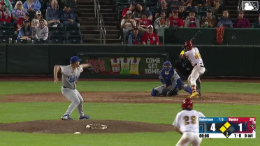 Nick Robertson In play, run(s) to Miguel Ugueto