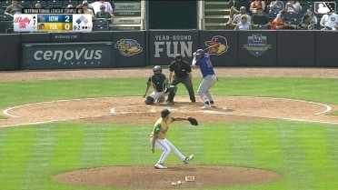 Chas McCormick homers (12) on a fly ball to center field. Matt Shaw scores.