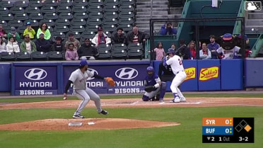 Joander Suarez In play, run(s) to Riley Tirotta