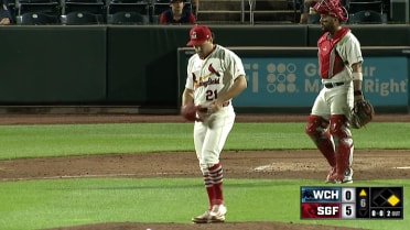 Ixan Henderson's eight strikeouts