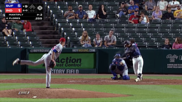 Rafael Flores tallies a three-hit game