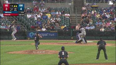 Doug Nikhazy In play, run(s) to Jhostynxon Garcia