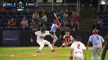 Kehden Hettiger singles on a line drive to center fielder Eli Serrano III. Dylan Campbell scores.