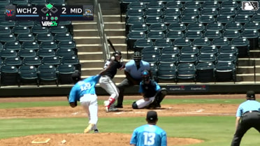 Jay Thomason singles on a sharp line drive to center fielder Ryan Lasko. Kyle DeBarge scores.
