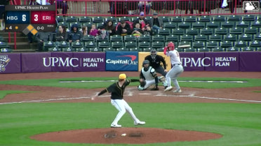 Sam Petersen grounds into a force out, shortstop John Peck to second baseman Peyton Graham. Cayden Wallace scores. Sam Brown out at 2nd. Sam Petersen to 1st.