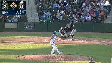Hyungchan Um walks. Josh Hammond scores. Brooks Bryan to 3rd. Sean Gamble to 2nd.