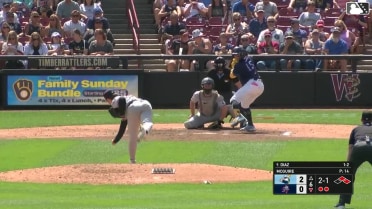 Blayberg Diaz singles on a line drive to left fielder Juan Benjamin. Luiyin Alastre scores. Juan Baez to 3rd.