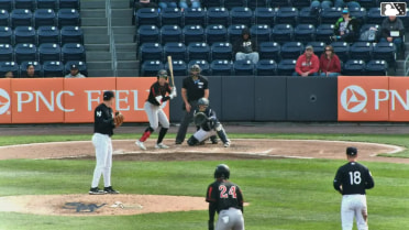 Phillip Glasser singles on a line drive to left fielder Jasson Domínguez. Robert Hassell III scores. Andrew Pinckney to 3rd.