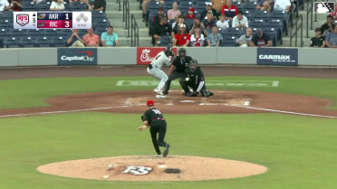 Wuilfredo Antunez homers (10) on a fly ball to left field.