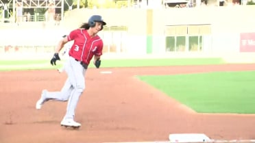 Cole Tucker hits an inside-the-park home run 