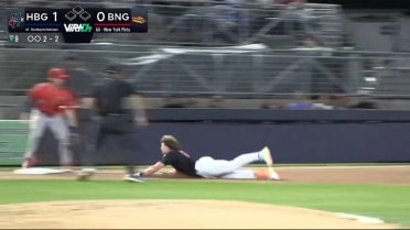 Carson Benge's three-hit game