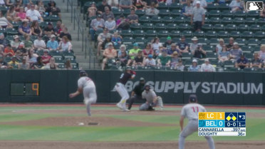 Cam Cannarella singles on a line drive to center fielder Aaron Walton. Wilfredo Lara scores. Jesus Hernandez to 2nd.