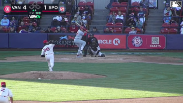 Carter Cunningham homers (6) on a fly ball to left center field.