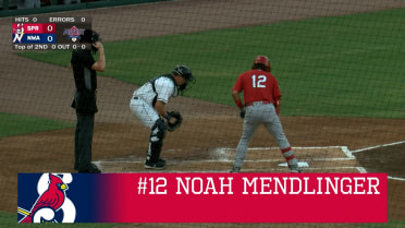 Noah Mendlinger records a great four-hit game